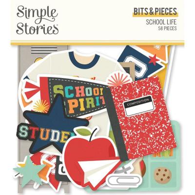 Simple Stories School Life Die Cuts - Bits & Pieces
